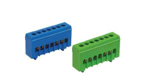 Connector, number of terminals 15, cross-section 16 mm2, color yellow and green