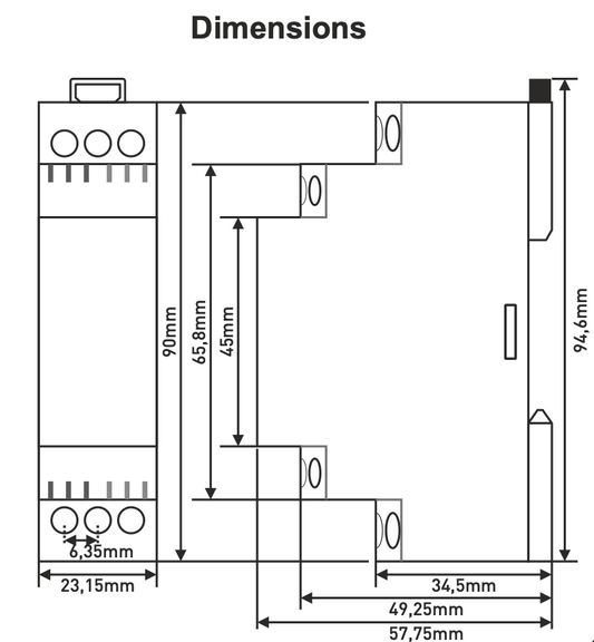 Automatic star-delta switch / star-delta time relay