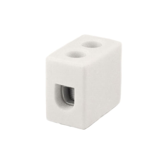 ONKA 6-10mm2 1POLE Steatite / Ceramic / Porcelain Connector - PORCELAIN TERMINAL BLOCK, 1070011