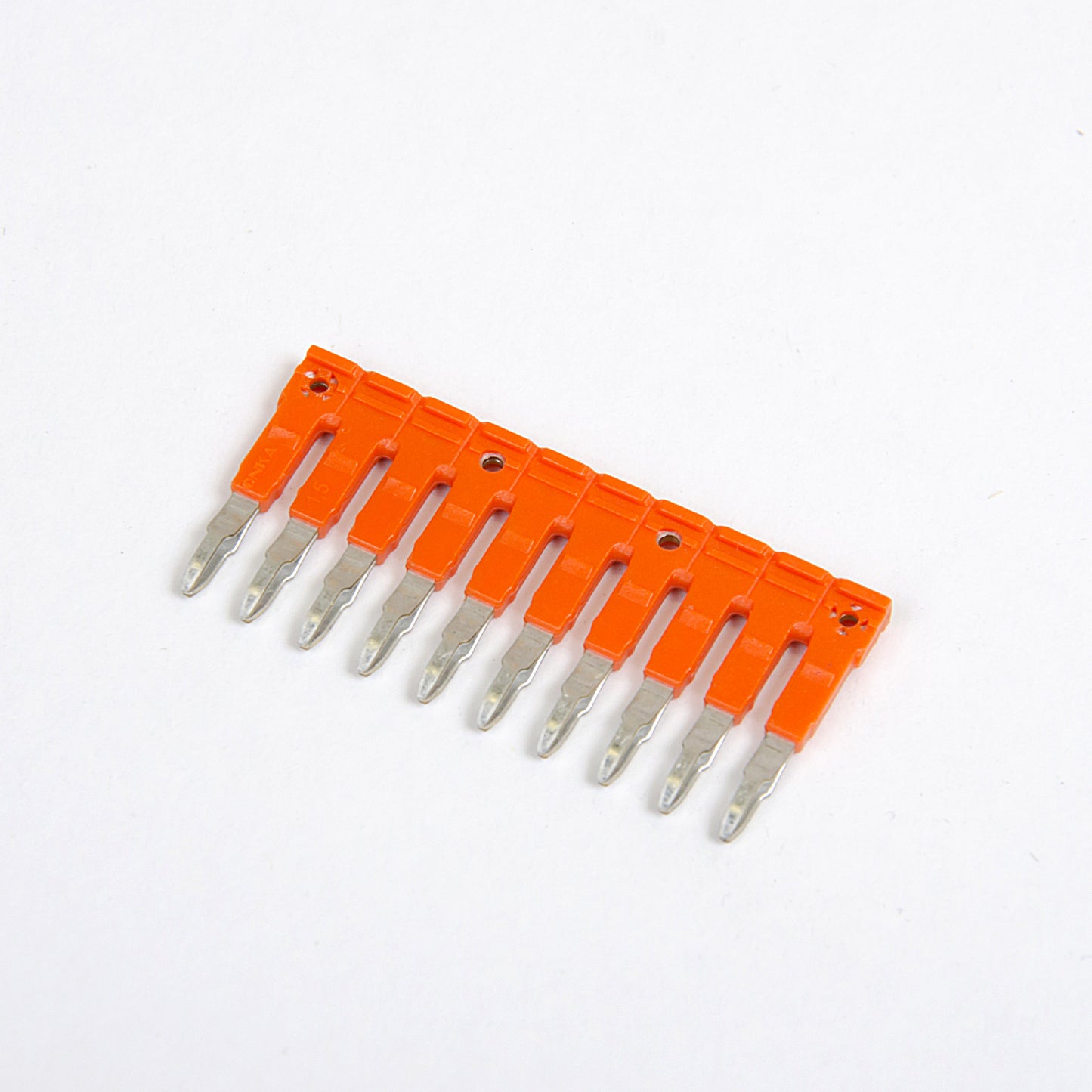 ONKA 1.5/10 Plug-in 10-way socket-type bridge, insulated, universal (for spring and screw terminal block 1.5 mm2), 1060104