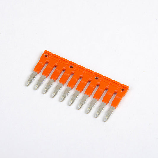 ONKA 1.5/10 Plug-in 10-way socket-type bridge, insulated, universal (for spring and screw terminal block 1.5 mm2), 1060104
