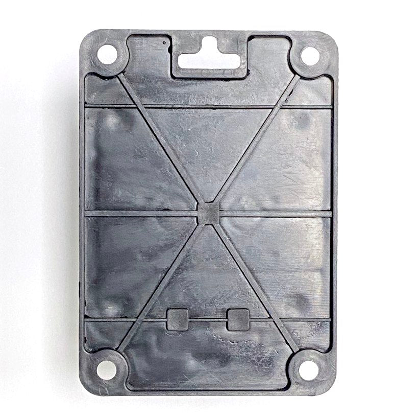Melna "gumijas" kontaktligzda 250V, 16A, IP44, SCHUKO 2P+Z, 1KMP-F, Bylion