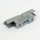 ONKA 150mm2 M12 Screw rail connector, DIN rail terminal with protective cap, gray, 1030088