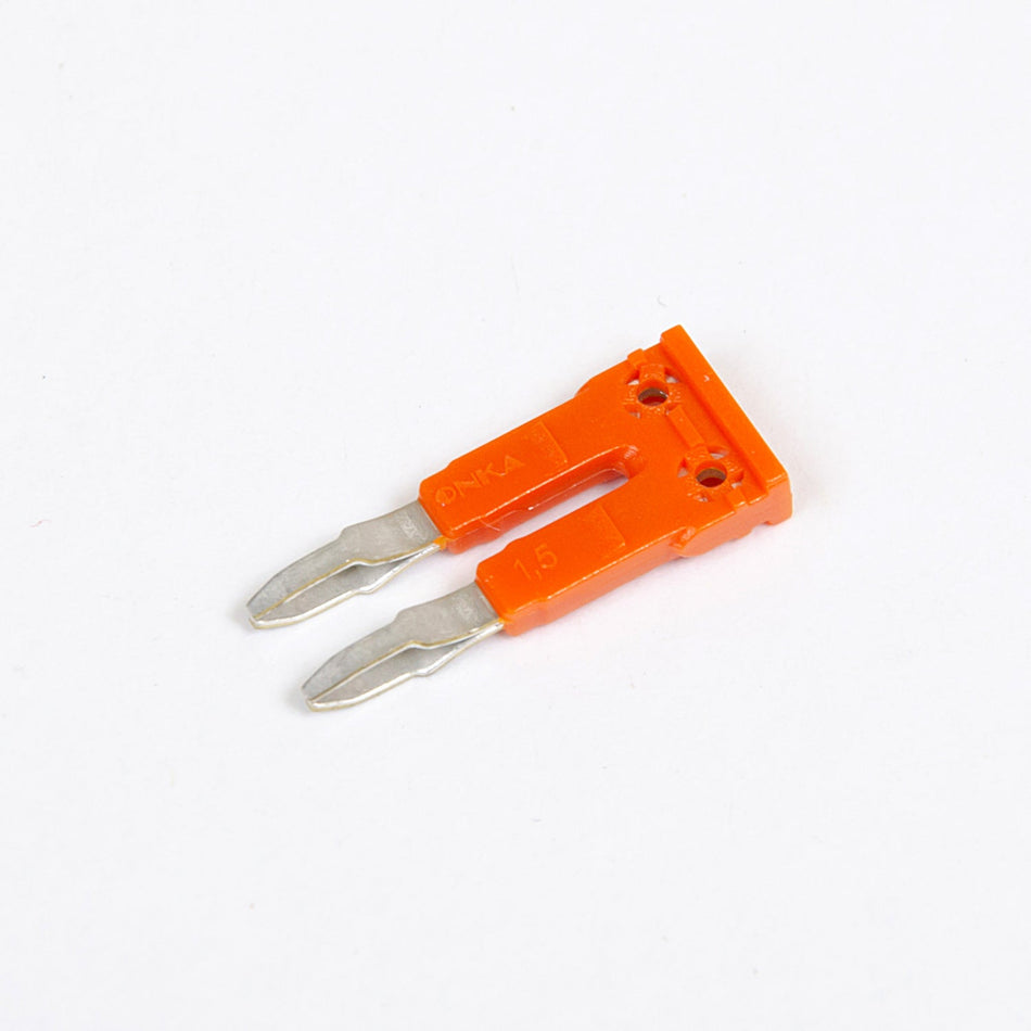 ONKA 1.5/2 Ievietojams zaru tiltiņš izolēts, universāls (priekš atsperu un skrūvju termināļa 1,5mm2), 1060101