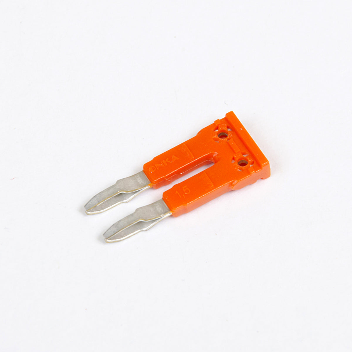 ONKA 1.5/2 Insulated screw-in terminal bridge, universal (for spring and screw terminal blocks 1.5 mm2), 1060101
