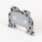 ONKA 1.5mm2 Screw rail connector terminal block DIN rail terminal, 2 wires, gray, 1010002