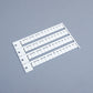 OD10-8P COMBINED PLUCKED LABELS PRINTLESS (for terminal blocks 6-10 mm2 and larger)