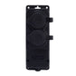 Double rubber socket black hermetic surface-mounted 250V, 16A, IP44, SCHUKO 2P+Z, 2KMP-F, Bylion