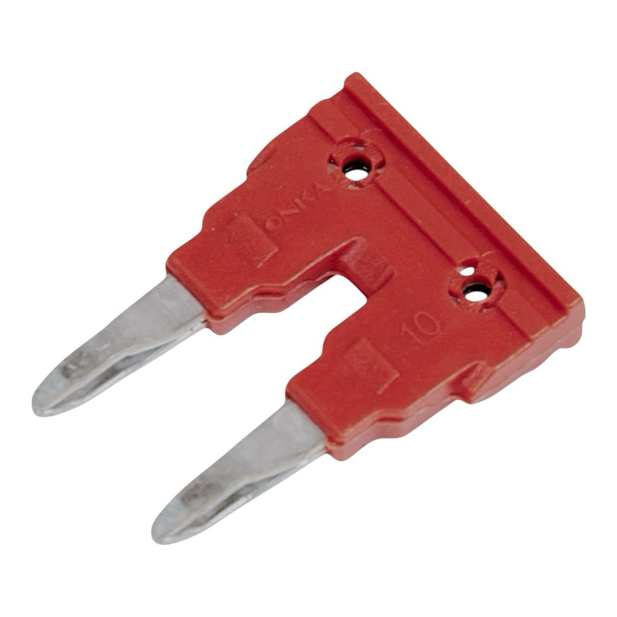 ONKA 6/2 Insulated plug bridge, for spring terminal block 6mm2, 1060126