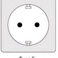 Kompakts rullējams pagarinātājs, 10m, 4 kontaktligzdas, IP20, termiskā / bērnu aizsardzība, 3x1mm2, SCHUKO tipa, PKE-10310-F