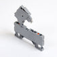 ONKA 2.5 mm2 screw connection fuse terminal block (fuse not included), gray, 1020223