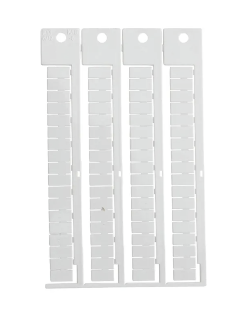 OD10-8P COMBINED PLUCKED LABELS PRINTLESS (for terminal blocks 6-10 mm2 and larger)