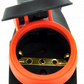 Rumbas rubber T-type Schuko splitter with 3 sockets 3WHS-F