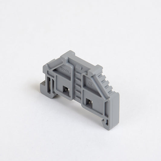 ONKA Plug, end bracket, universal bracket (for spring and screw terminal block), 1060002