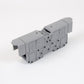 ONKA 70mm2 M8 Screw rail connector, DIN rail terminal with protective cap, gray, 1030045