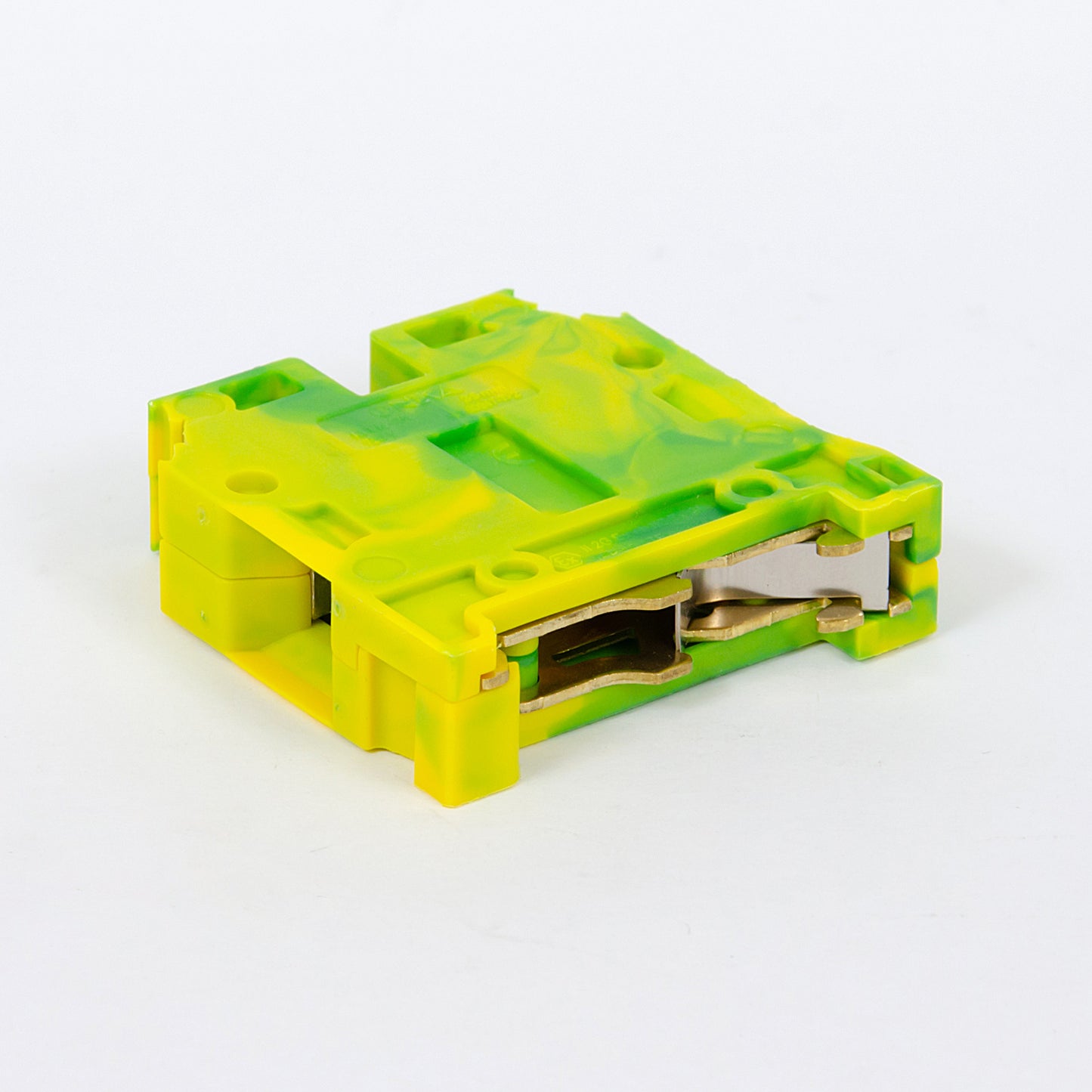 ONKA 35mm2 PE Screw rail connector terminal block DIN rail terminal, 2 wires, gray, 1010533