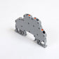 ONKA 2.5 mm2, 2-level spring rail connector terminal block, DIN rail terminal block, 4 wires, gray, 1020379